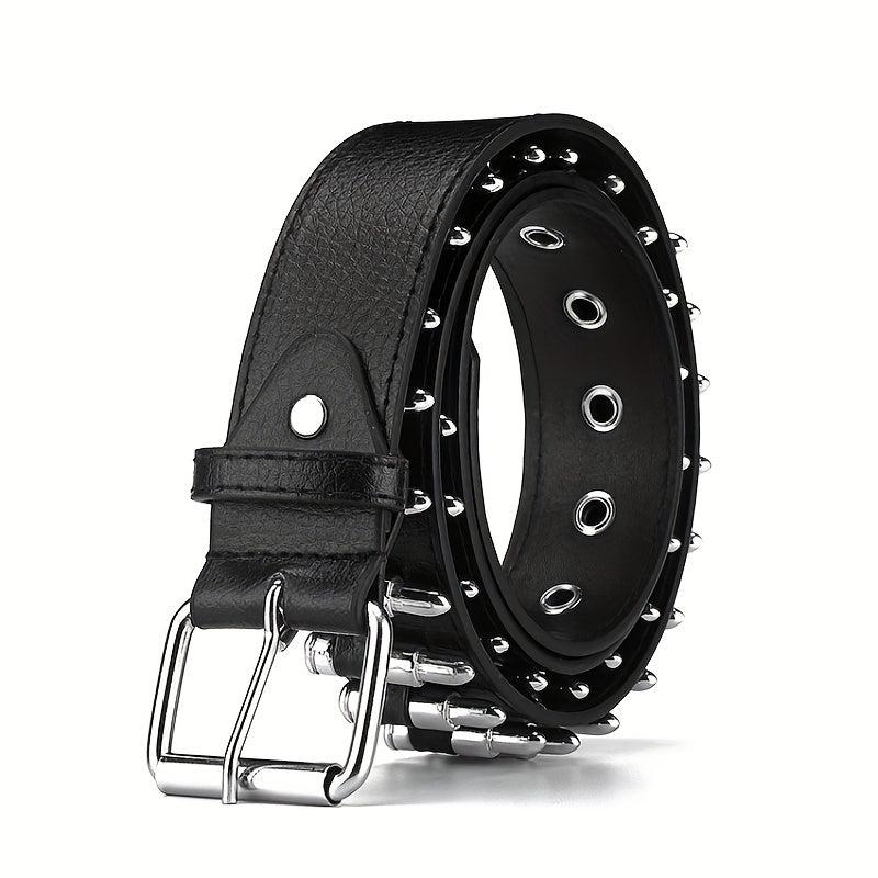 Rivet Belt Men's Punk European And American Bullet Belt