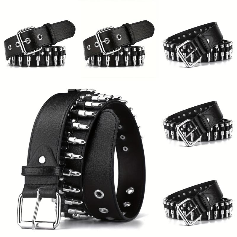 Rivet Belt Men's Punk European And American Bullet Belt