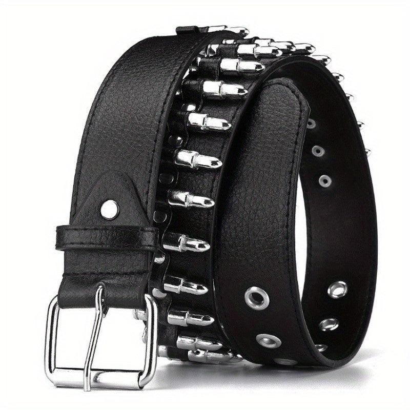 Rivet Belt Men's Punk European And American Bullet Belt