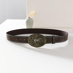 Casual Vintage Belt Business Style PU Leather Belt Men