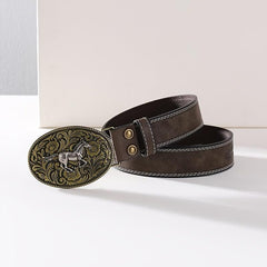 Casual Vintage Belt Business Style PU Leather Belt Men