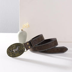 Casual Vintage Belt Business Style PU Leather Belt Men