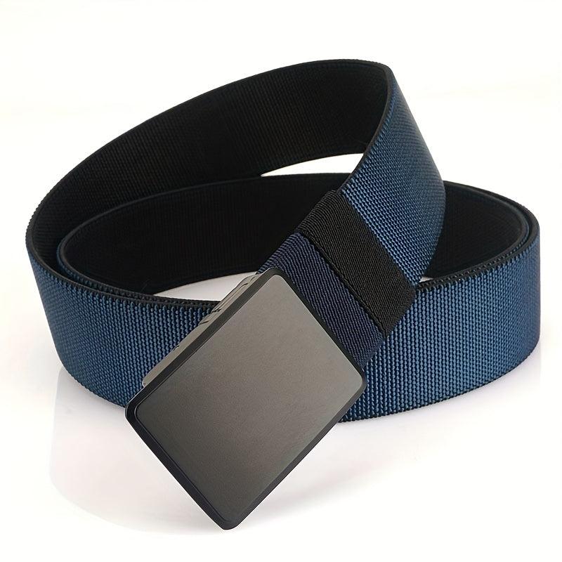 Nylon Belt with Rotating Buckle for Men