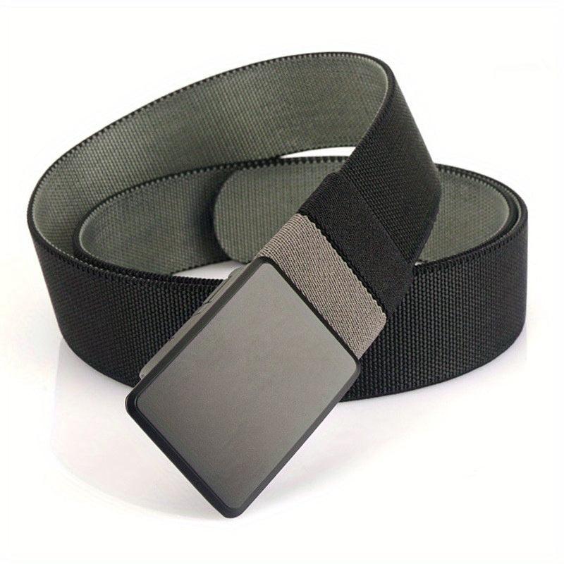 Nylon Belt with Rotating Buckle for Men