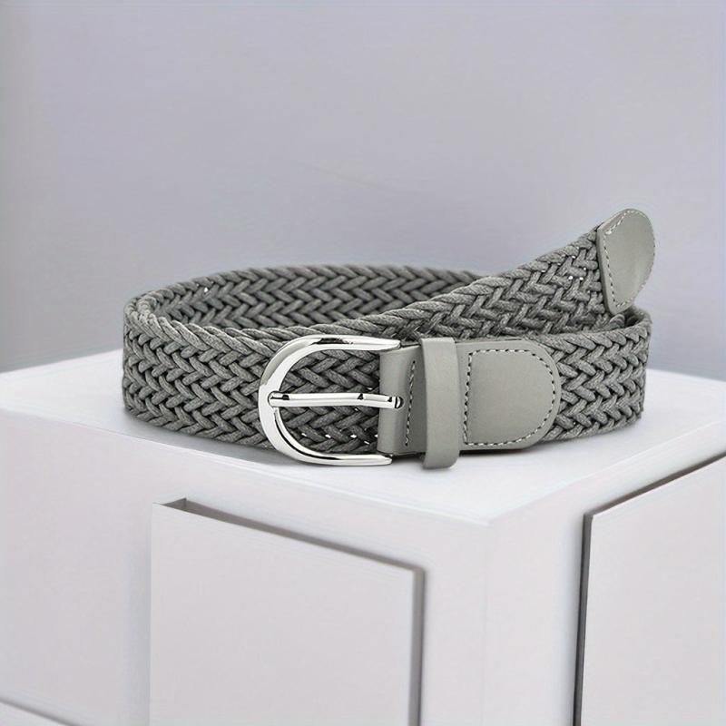Men's Casual Braided Belt for Dating