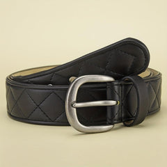 Men's Alloy Needle Buckle Belt PU Leather Jeans Belt