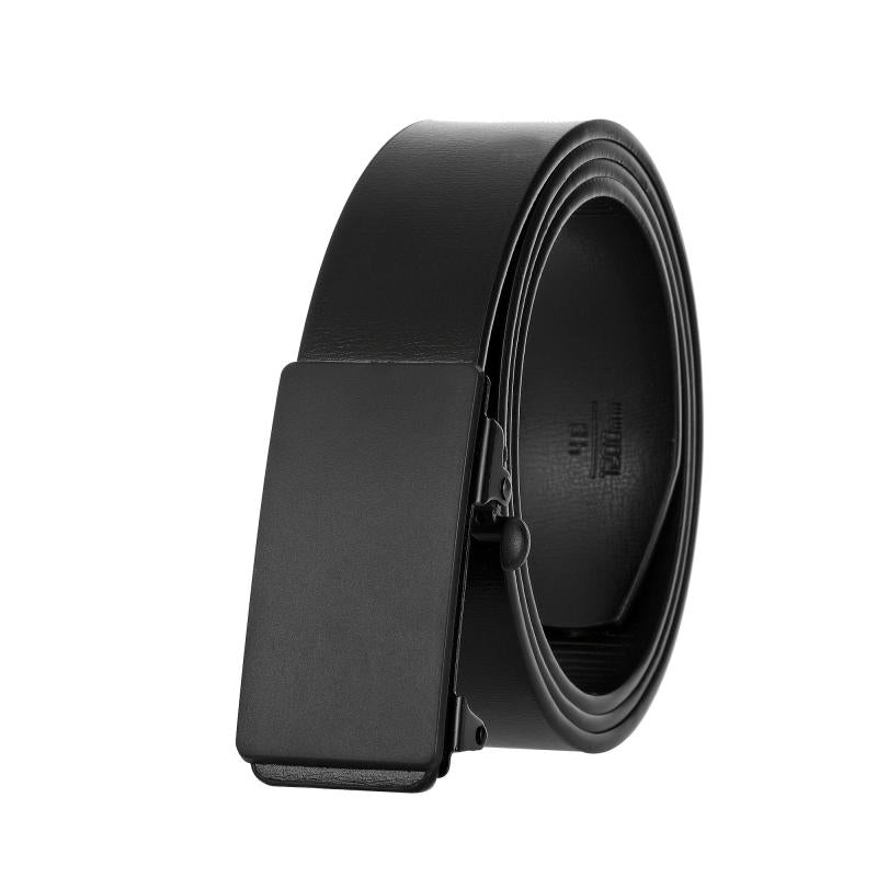 Men's Auto Buckle Belt PU Leather Casual Style Belt