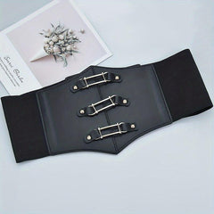 Heart Elastic Cinch Waist Belt Shirt Accessory