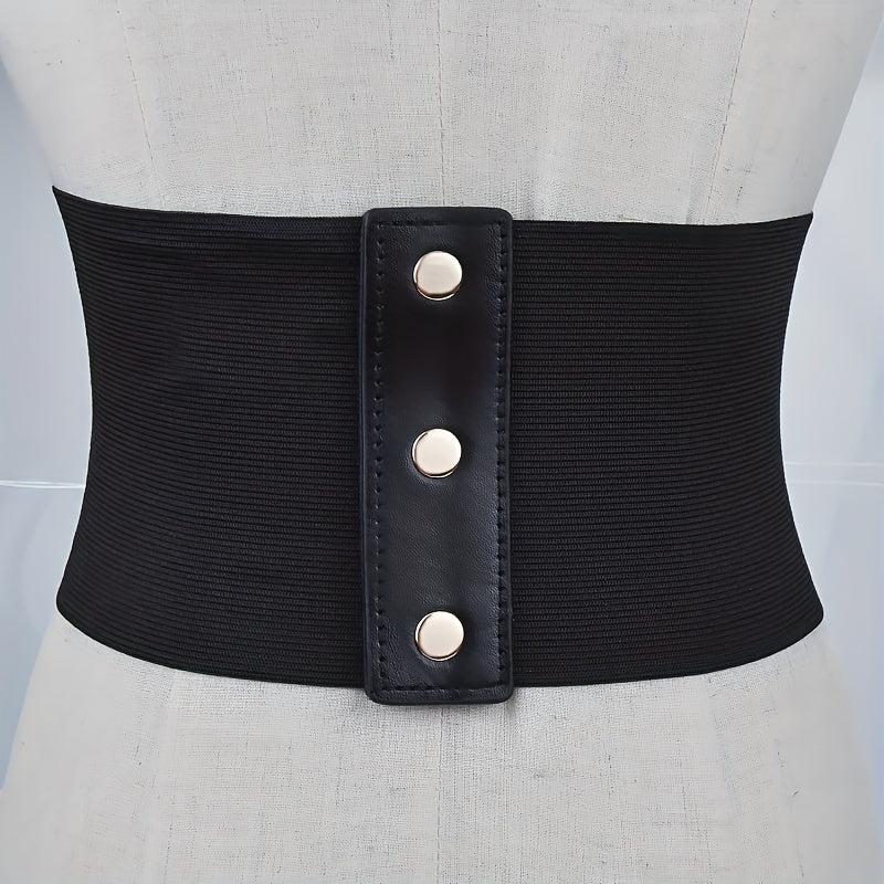 Heart Elastic Cinch Waist Belt Shirt Accessory