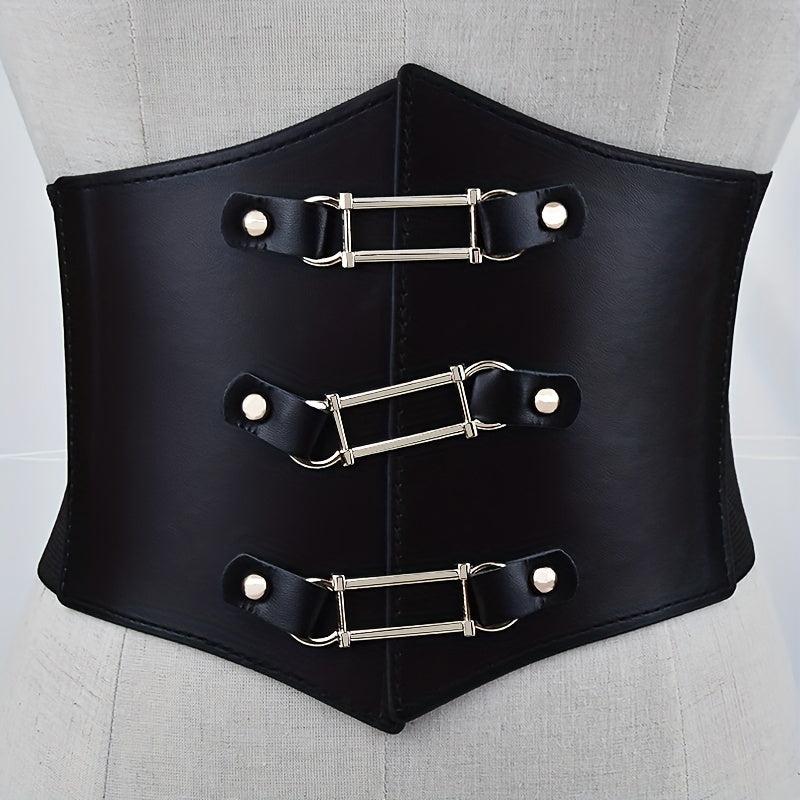 Heart Elastic Cinch Waist Belt Shirt Accessory