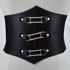 Heart Elastic Cinch Waist Belt Shirt Accessory