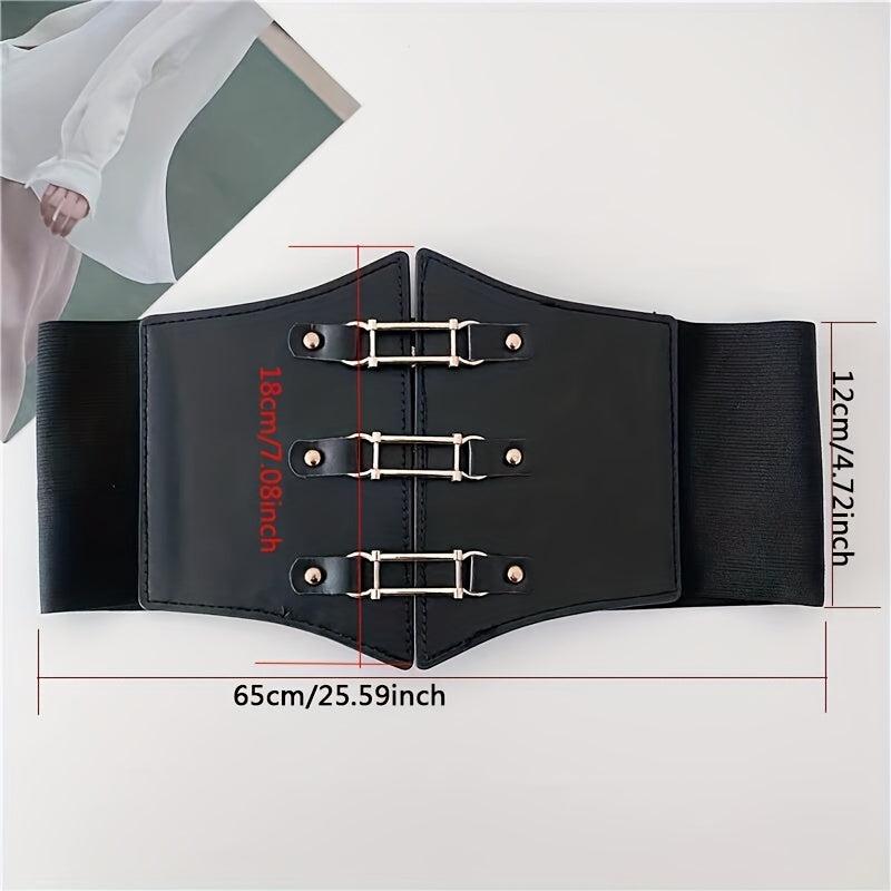 Heart Elastic Cinch Waist Belt Shirt Accessory