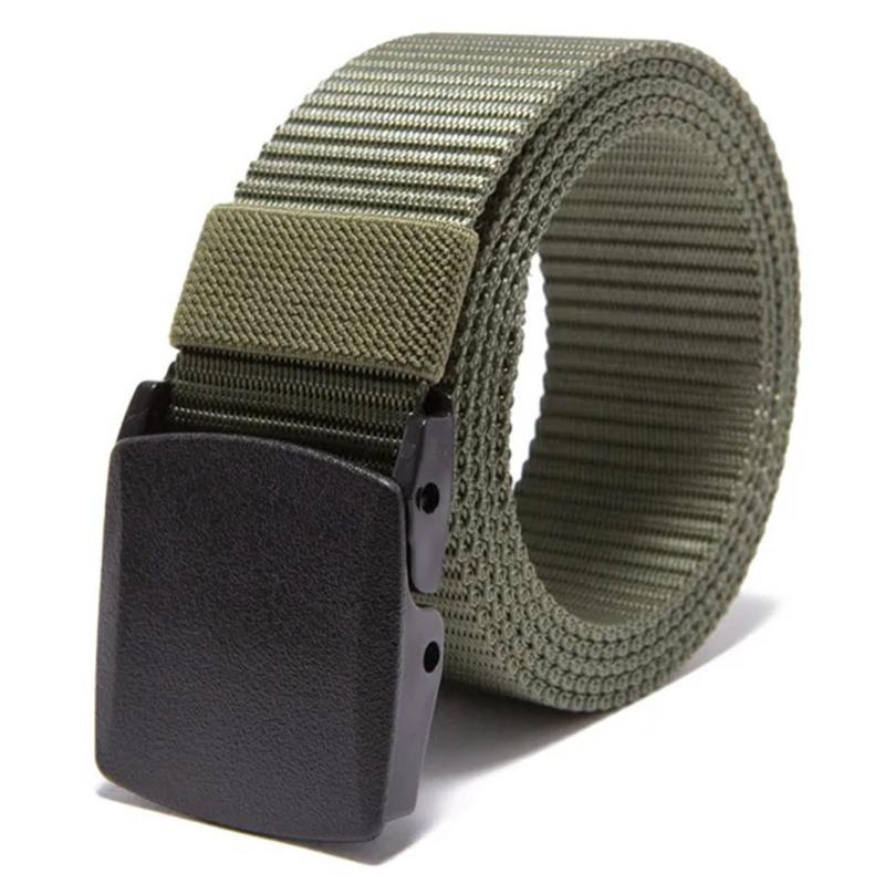 Canvas Nylon Belt Anti-Allergy Pants Belt Tactical Work Clothes