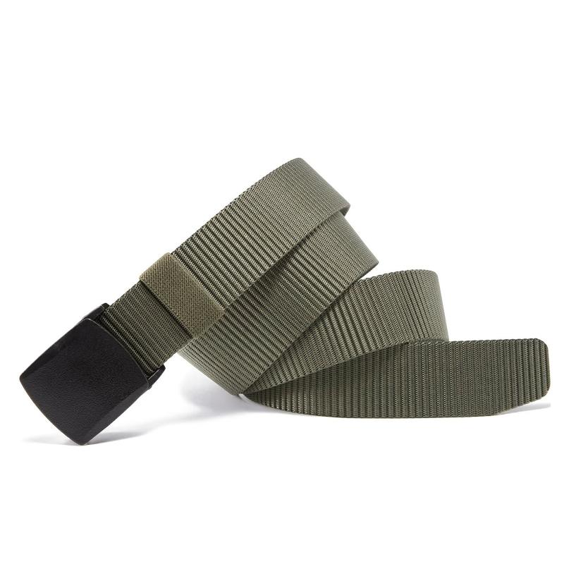 Canvas Nylon Belt Anti-Allergy Pants Belt Tactical Work Clothes