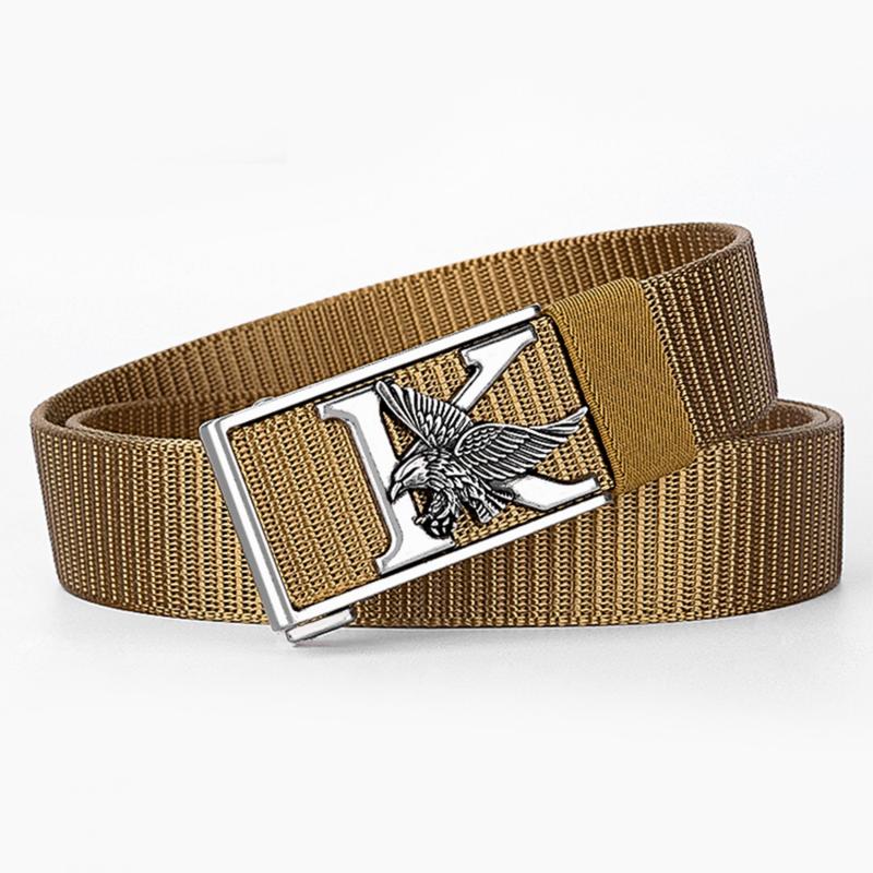 Eagle Auto Buckle Casual Sports Belt for Men