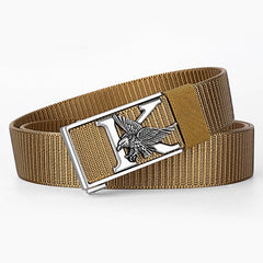 Eagle Auto Buckle Casual Sports Belt for Men