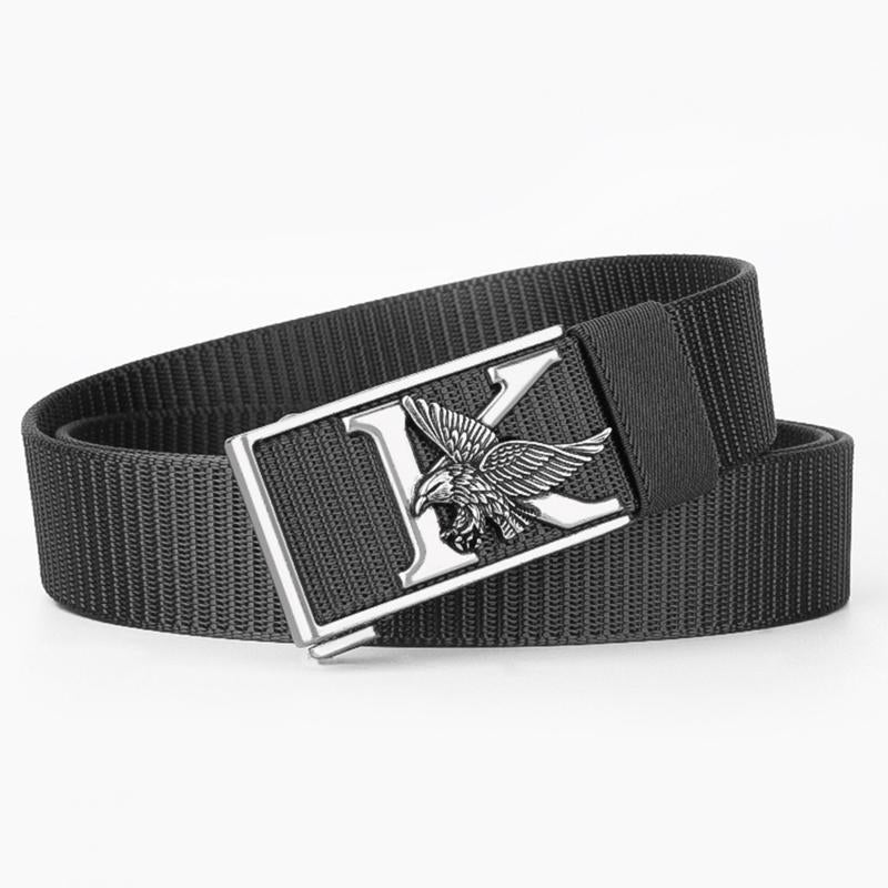 Eagle Auto Buckle Casual Sports Belt for Men