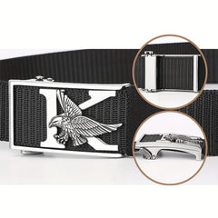 Eagle Auto Buckle Casual Sports Belt for Men