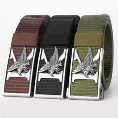 Eagle Auto Buckle Casual Sports Belt for Men