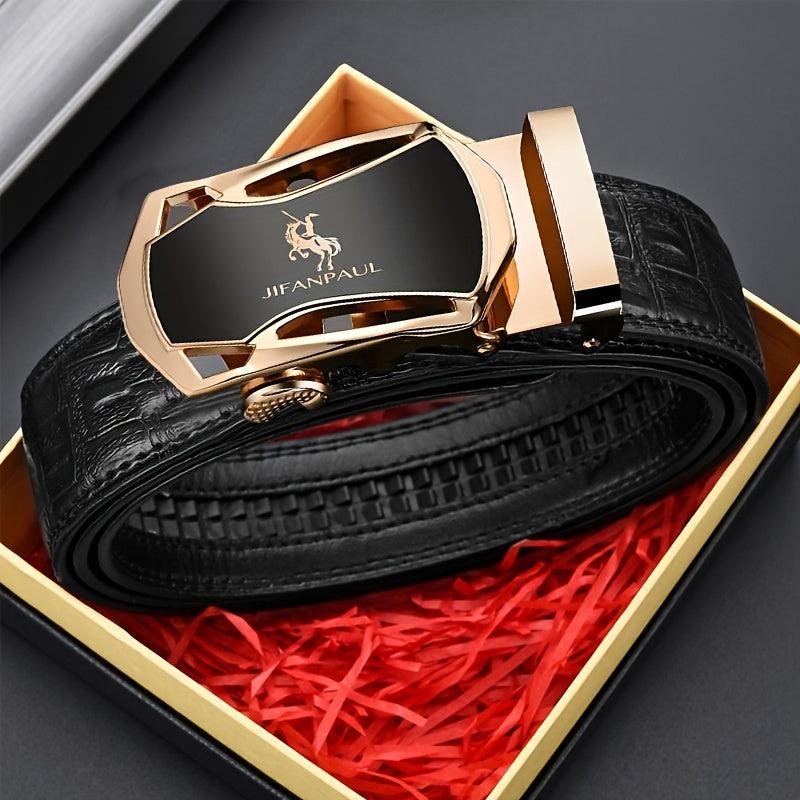 Men's Auto Buckle Business Belt