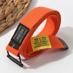 Casual Fabric Solid Belt