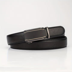 Men's Business & Leisure Leather Belt w/Automatic Buckle