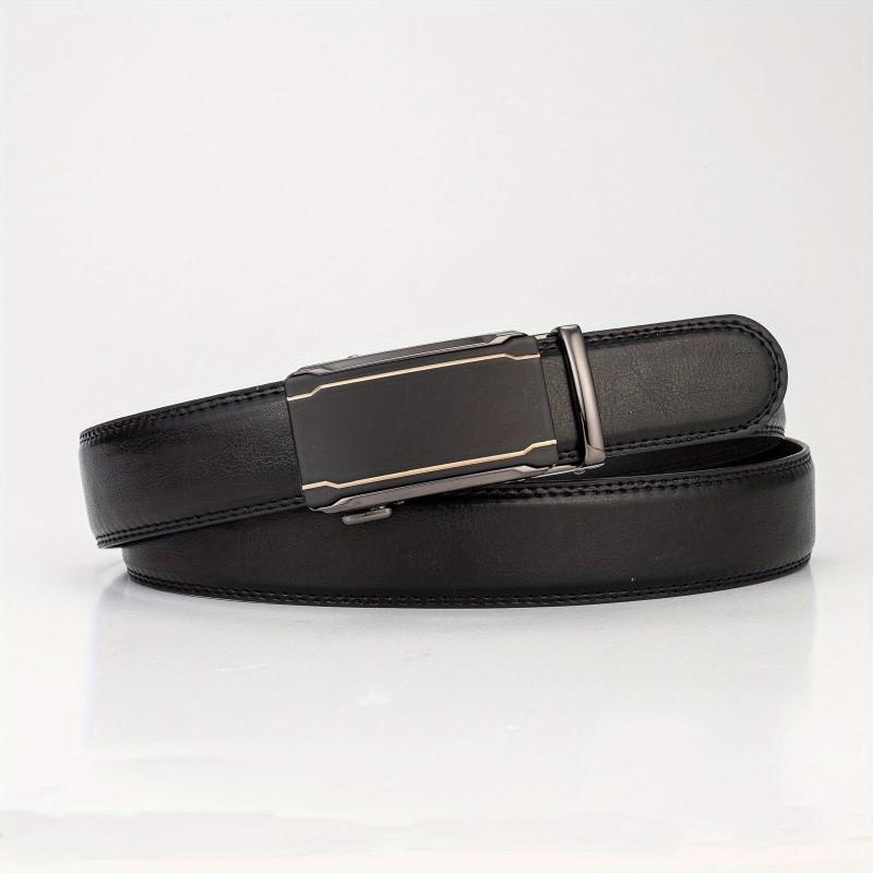 Men's Business & Leisure Leather Belt w/Automatic Buckle