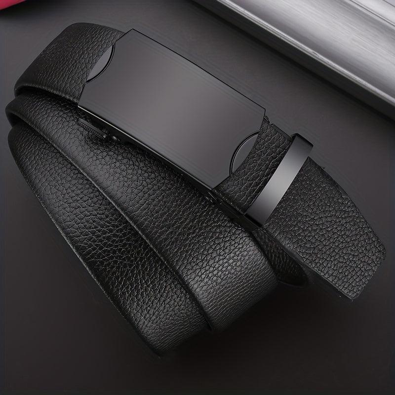 Men's Auto Buckle Belt For Business Husband Father