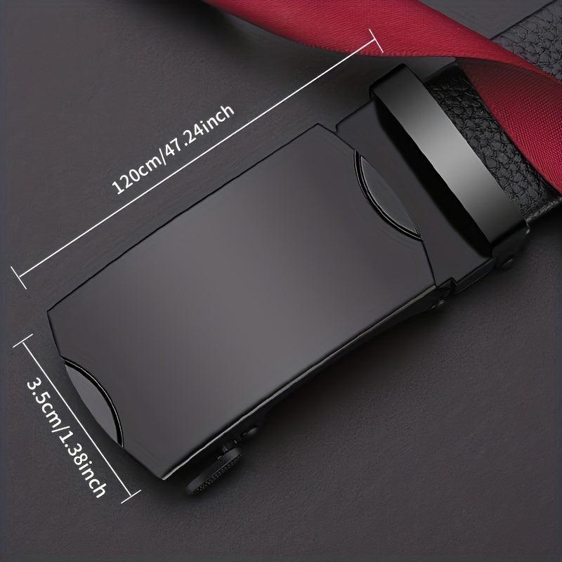 Men's Auto Buckle Belt For Business Husband Father