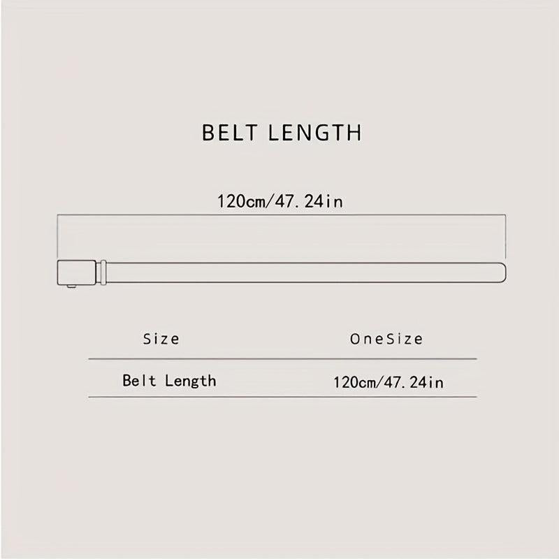 1pc Men's Casual Clothing Decorative Accessories Belt