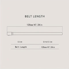 1pc Men's Casual Clothing Decorative Accessories Belt