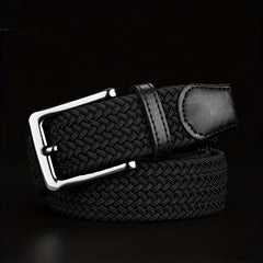 Canvas Micro Elastic Braided Belt for Youth
