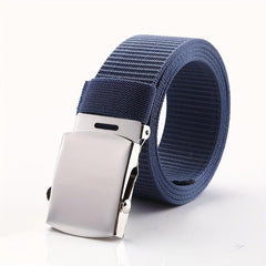 Men's Canvas Belt Automatic Buckle Outdoor Wear