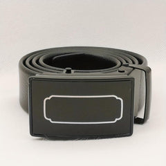 Men's PU Auto Buckle Casual Belt