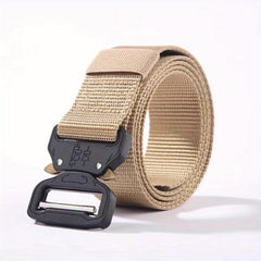 Men's Nylon Leather Canvas Pants Belt Extended Leather Belt