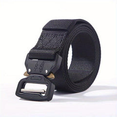 Men's Nylon Leather Canvas Pants Belt Extended Leather Belt