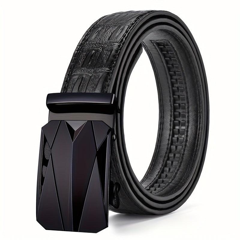 Automatic Buckle Business Belt for Men