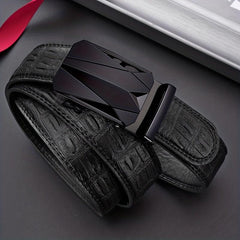 Automatic Buckle Business Belt for Men
