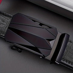 Automatic Buckle Business Belt for Men