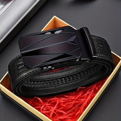 Automatic Buckle Business Belt for Men