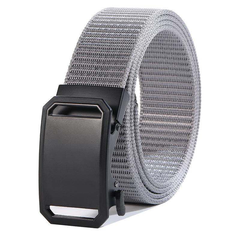 Men Tactical Canvas Belt Buckle