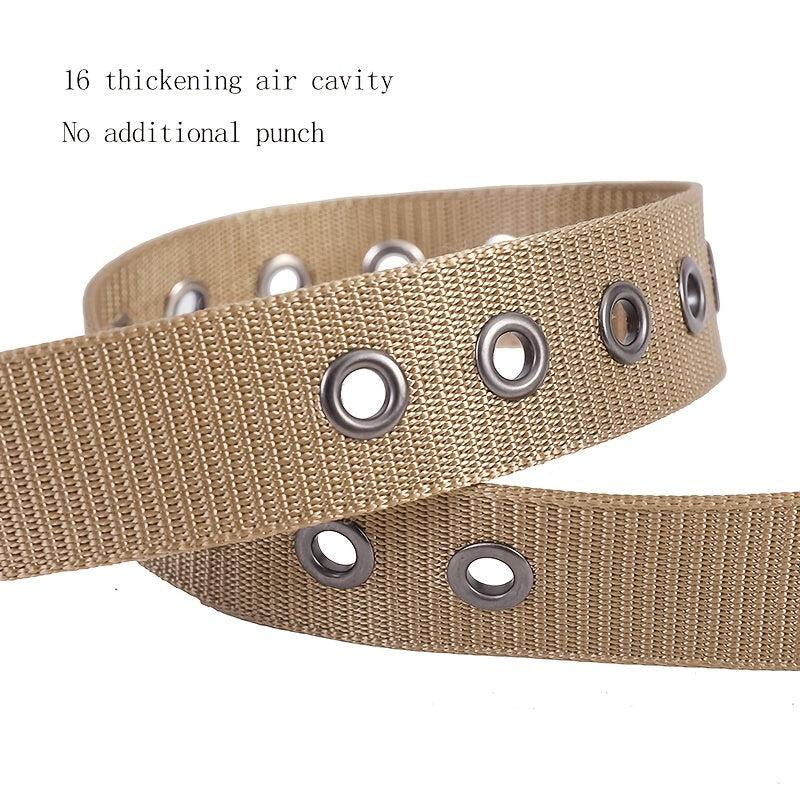 Nylon Pin Buckle 16 Hole Tactical Belt - Large Supply