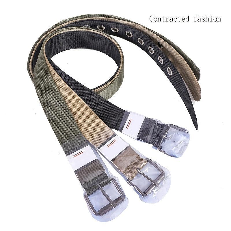 Nylon Pin Buckle 16 Hole Tactical Belt - Large Supply
