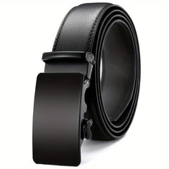 YOORAN Men's Ratchet Adjustable Leather Belt For Jeans