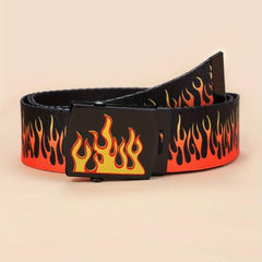 Men's Hip hop Buckle Belt Decorative Accessories for Pants Jeans Clothing