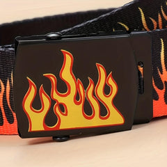 Men's Hip hop Buckle Belt Decorative Accessories for Pants Jeans Clothing
