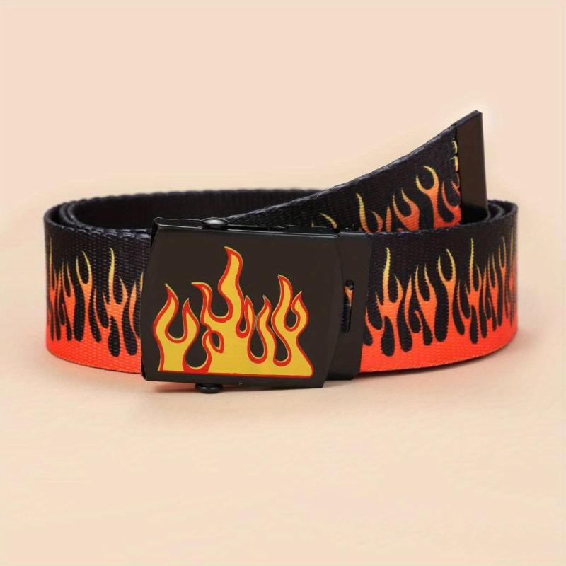 Men's Hip hop Buckle Belt Decorative Accessories for Pants Jeans Clothing