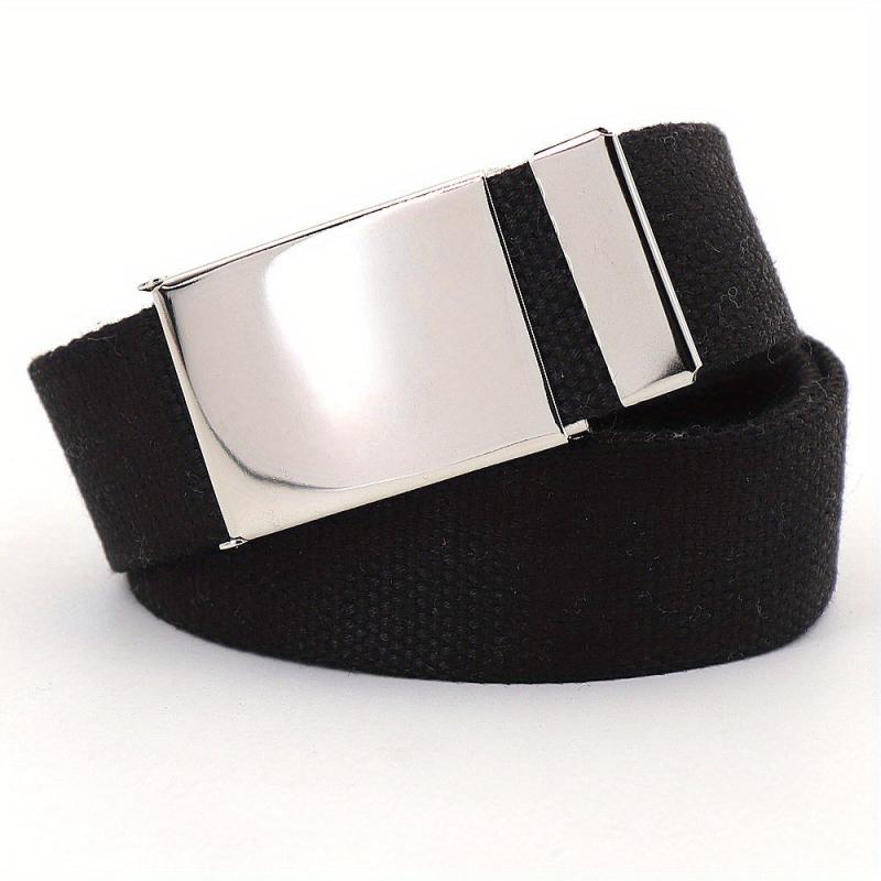 Candy Joker Woven Belt Stylish Canvas Jeans Belt For Men