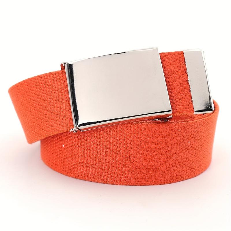 Candy Joker Woven Belt Stylish Canvas Jeans Belt For Men