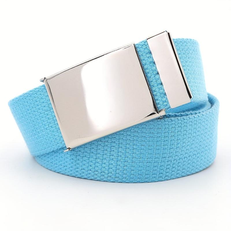 Candy Joker Woven Belt Stylish Canvas Jeans Belt For Men